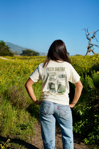 Photo of the model back of pasta santina treasure map