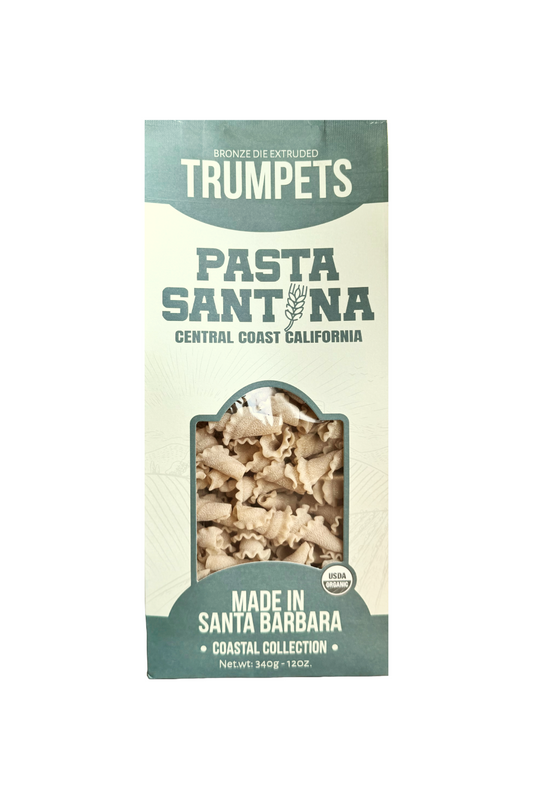 Bag of Trumpets pasta 