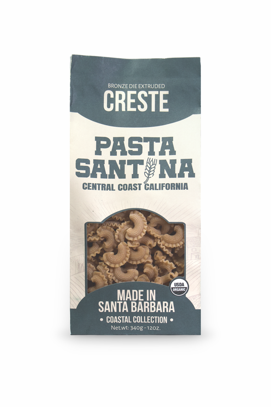 Pasta Santina Creste packaging on a white background